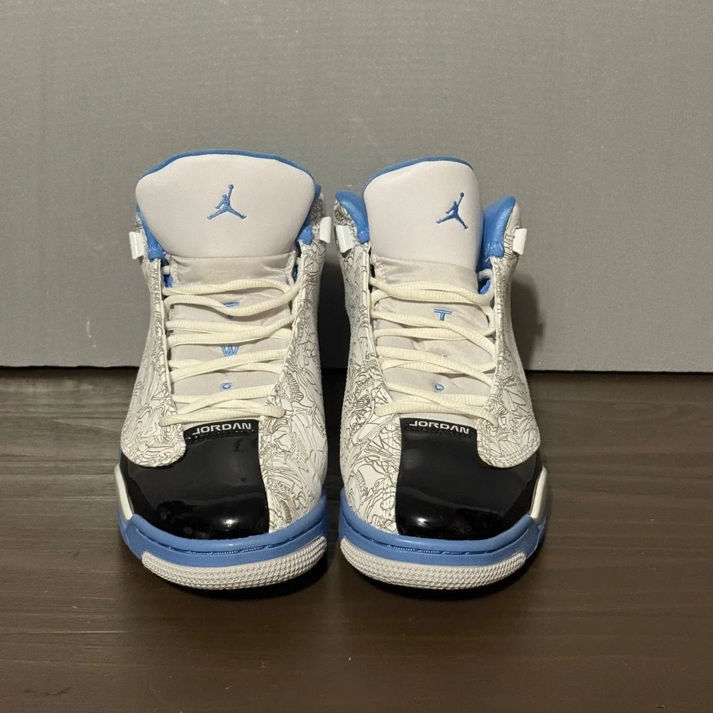 Jordan Mens Basketball Shoes Dub Zero University Laser Etched 311046-114 Size 10